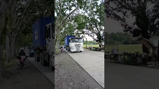 Big trailer truck funny baby trending trendingshorts viralvideo viralshorts [upl. by Harald]