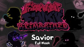 Funkin Corruption Reimagined Savior Timeline  FULL WEEK [upl. by Aplihs]