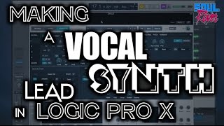 How to Make a Vocal Synth Lead in Logic Pro X  Tutorial [upl. by Netsriik]