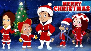 Chhota Bheem  Christmas Adventure in Dholakpur  Merry Christmas  Special Cartoons for Kids [upl. by Yantruoc]