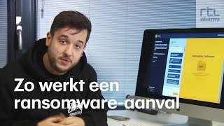 Zo werkt een ransomwareaanval Net een vriendelijke helpdesk [upl. by Charmine]