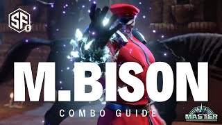 M Bison Combo Guide Street Fighter 6 [upl. by Amando]