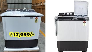 LG 10 KG 5 Star Semi Automatic Top Load Washing Machine lgwashingmachine LIFESGOOD referralguru [upl. by Ylrebmyk982]