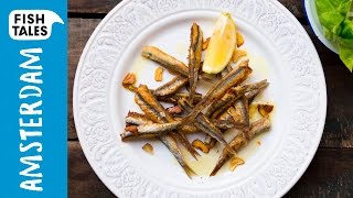 Panfried ANCHOVY Tapas  Bart van Olphen [upl. by Suhcnip]