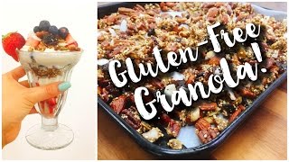 Gluten Free Granola Recipe CHEAP CLEAN EATS [upl. by Garrard830]