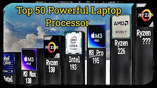 Top 50 Powerful Laptop Processors In the World 2024 [upl. by Rachel872]