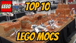 Top 10 BEST LEGO Star Wars MOCs EVER [upl. by Ihcur]