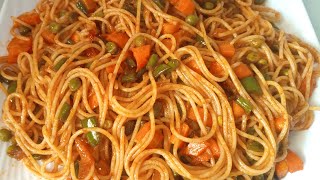 VEGETABLE SPAGHETTI RECIPE [upl. by Philly]