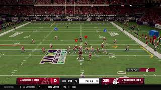 NCAA 25 vs JACKSONVILLE ST RampL CARRIERS NEW ORLEANS BOWL QB W [upl. by Harriot206]