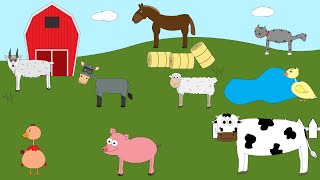 Farm Animals Song [upl. by Ihsir]