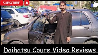 Daihatsu Coure car Review video  Coure car detail review  coure speces feature detail review [upl. by Silberman]