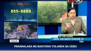 Agila Balita  Pananalasa ng Bagyong Yolanda sa Cebu [upl. by Yesnil520]