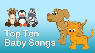 TOP 10 BABY SONGS  Compilation  Nursery Rhymes TV  English Songs For Kids [upl. by Yllas]