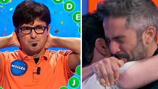 Moisés gana el rosco final frente a Oscar en Pasapalabra de antena 3 con Roberto Leal [upl. by Pylle]