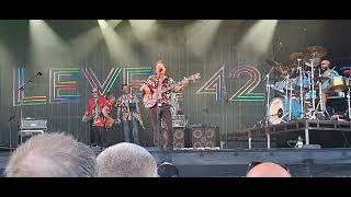 Level 42 at Leeds Retro Rock Fest June 2024 [upl. by Eceinert999]