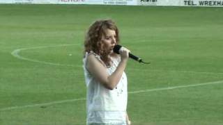 welsh national anthem samantha williams [upl. by Enoed]