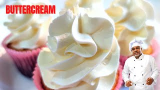 COMO FAZER CREME DE MANTEIGA BUTTERCREAM  APENAS 3 INGREDIENTES [upl. by Franzen]