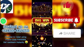 1XBet Big Deal Winning ✨New video 😱PromoCode PAK656 [upl. by Norrv256]