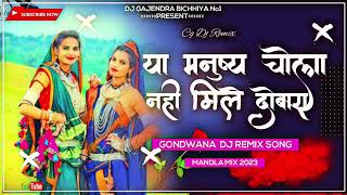 GONDWANA SONG 2023 \ YA MANHUS CHOLA NAHI MILTI \ Dj gajendra [upl. by Aenil]