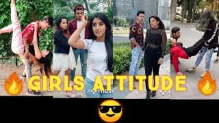 Girls power  Girls Attitude 😎tik tok videoViral video [upl. by Frechette]