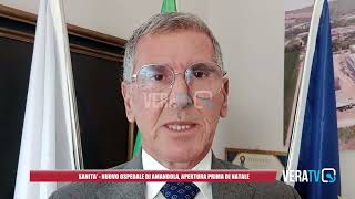 Amandola  Nuovo ospedale lapertura prima di Natale [upl. by Latonia391]