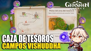 Caza de tesoros AREA 2 ｜ Campos Vishuddha ｜ Seelie ｜ Sumeru ｜ Evento Genshin Impact [upl. by Azila]