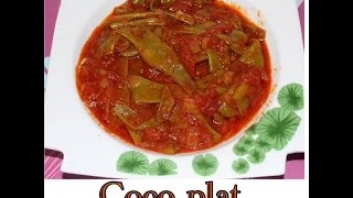 Recette Coco plat recette végétarienne Carême  Zeytinyagli Fasulye [upl. by Enovi933]