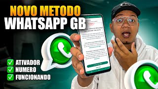 WHATSAPP GB FUNCIONANDO 🥳 FINALMENTE PODEMOS USAR SEM ESPELHAR [upl. by Maureene]