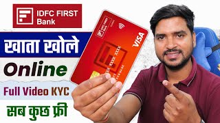 IDFC First Bank Account Opening Online  IDFC First Bank Savings Account 2024  HumsafarTech [upl. by Nahaj]