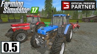 Farming Simulator 17 05  Pierwszy gameplay [upl. by Alboran]