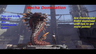 Mecha Domination  Ace Commander Event tips and tricks [upl. by Valenka]