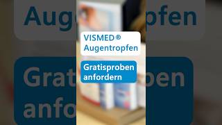 Gratis Augentropfen von VISMED® zum Testen anfordern  Link in den Kommentaren  augen fyp shorts [upl. by Laurita]