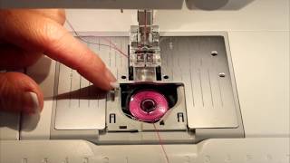 Pfaff Quilt Expression 720 5 Inserting the Bobbin [upl. by Annoit]