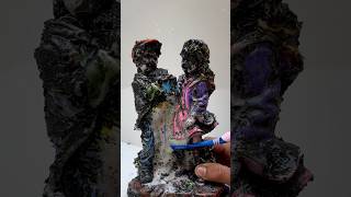 Cleaning DIRTIEST COUPLE Statue in UAE🇦🇪🧽 shorts [upl. by Puttergill234]