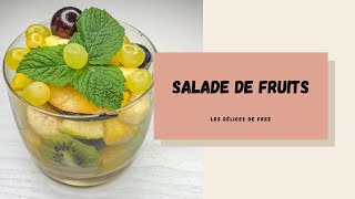 COMMENT FAIRE UNE BONNE SALADE DE FRUITS [upl. by Notyap]