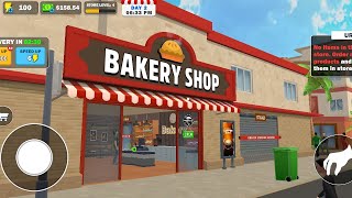 I OPENED MY OWN BAKERY  BAKERY SUPERMARKET SIMULATOR  GAMEPLAY 1 [upl. by Adiazteb232]