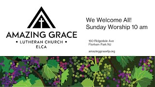 4th Sunday after Epiphany Worship Service  12824 at Amazing Grace Florham Park NJ [upl. by Schreck]