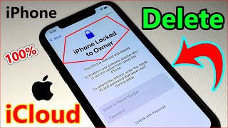 howto remove icloud lock on IPHONE without apple id unlock anyiOS activation lock [upl. by Anilat626]