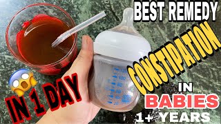 PRUNE JUICE FOR CONSTIPATIONBEST REMEDY FOR CONSTIPATION IN BABIES AND CHILDRENGET RELIEF IN 1 DAY [upl. by Lalittah548]