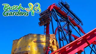 Busch Gardens 2022 Tampa Florida  Walkthrough Tour October 2022 [upl. by Ocirnor]