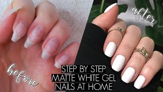 DIY GEL MANICURE AT HOME  The Beauty Vault [upl. by Anastase]