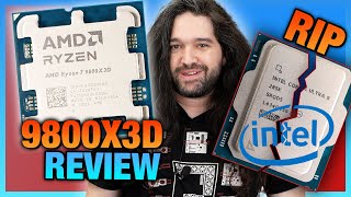 RIP Intel AMD Ryzen 7 9800X3D CPU Review amp Benchmarks vs 7800X3D 285K 14900K amp More [upl. by Born]