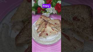 Bread Omelette 🍘 Recipe trending food ytshorts eggs recipe bread breakfast easyrecipe [upl. by Asserrac]