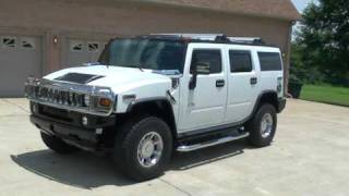 SOLD  07 Hummer H2 White [upl. by Bratton360]