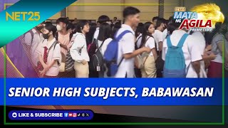 DepEd babawasan ang senior high subjects [upl. by Pilloff]