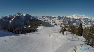 Winteraufnahmen Skigebiet Sankt JohannAlpendorf 2017 [upl. by Nairrot]