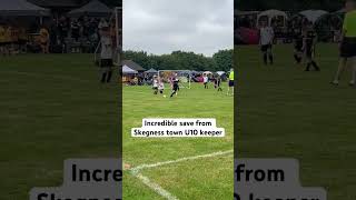 Incredible save from this Skegness Town U10 player 😱 [upl. by Hctim]