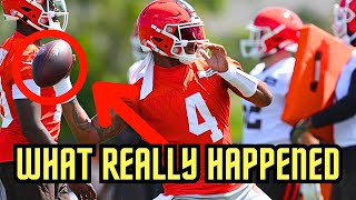 Deshaun Watson TOSSN BOMBS At Cleveland Browns Minicamp  Elijah Moore SNAGGING Balls [upl. by Aurelia]