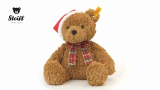 Steiff Soft Cuddly Friends Jimmy Teddy bear Christmas  Teddybearland [upl. by Ahcsim]