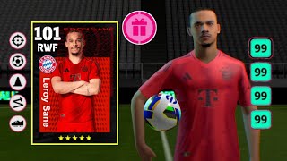 RACIKAN LEROY SANE EFOOTBALL 2025  AWAS SALAH RACIK 🔥 [upl. by Annekcm]